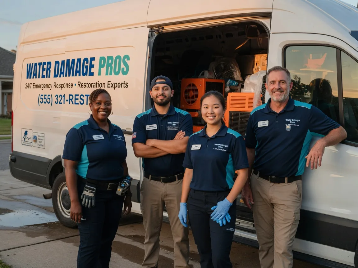 Water Damage Restoration company in Mcloud, OK