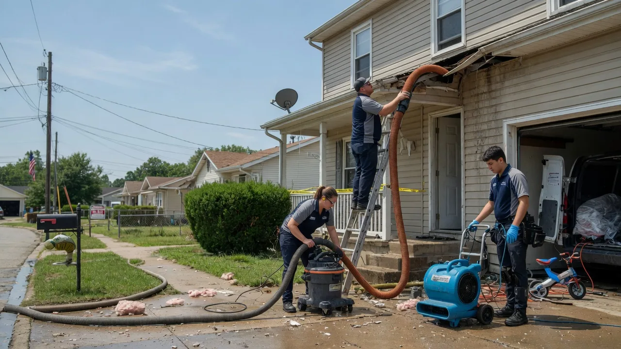 Water Damage Restoration in Mcloud, OK near me
